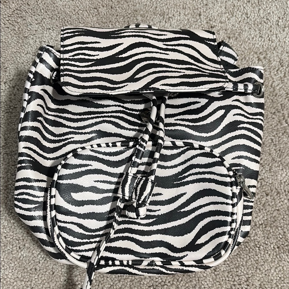Wild Fable Zebra Print Backpack